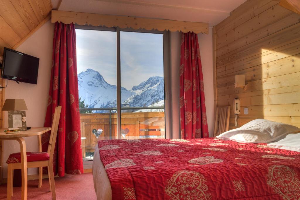 Hotel Adret Ле дез Альп Экстерьер фото